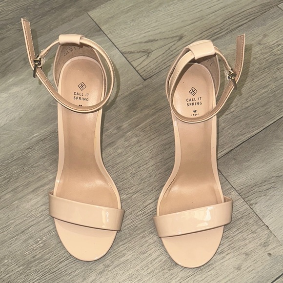Call It Spring Shoes - Call It Spring Cream High Heel Sandals